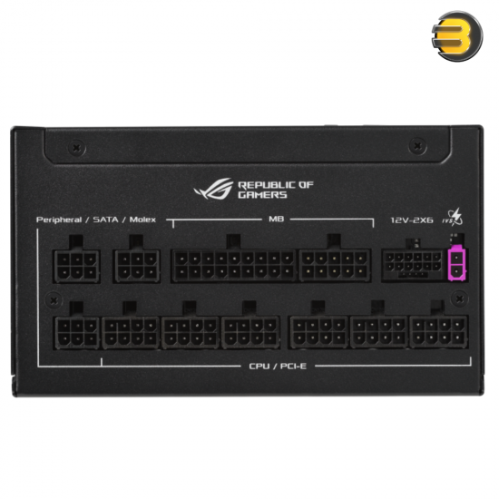 ASUS ROG Strix 1200W Platinum PSU – GaN MOSFET, GPU-FIRST Technology, 0dB Cooling, PCIe 5.1 Ready ASUS ROG Strix 1200W Platinum PSU – GaN MOSFET, GPU-FIRST Technology, 0dB Cooling, PCIe 5.1 Ready