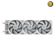 GIGABYTE GAMING 360 ICE AIO Liquid CPU Cooler White GIGABYTE GAMING 360 ICE All-In-One liquid CPU cooler with 3x 120mm ARGB fans, copper cold plate, aluminum radiator and pristine white ICE design
