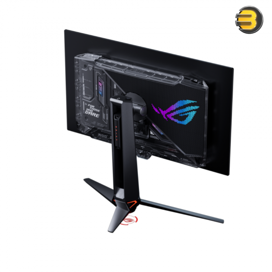 ASUS ROG Swift OLED PG27UCWM 26.5" 4K 240Hz Tandem RGB OLED Gaming Monitor ASUS ROG Swift OLED PG27UCWM 26.5 inch 4K UHD gaming monitor with Tandem RGB OLED panel, 240Hz refresh rate, 0.03ms GTG response, DisplayPort 2.1 and USB-C 90W power delivery