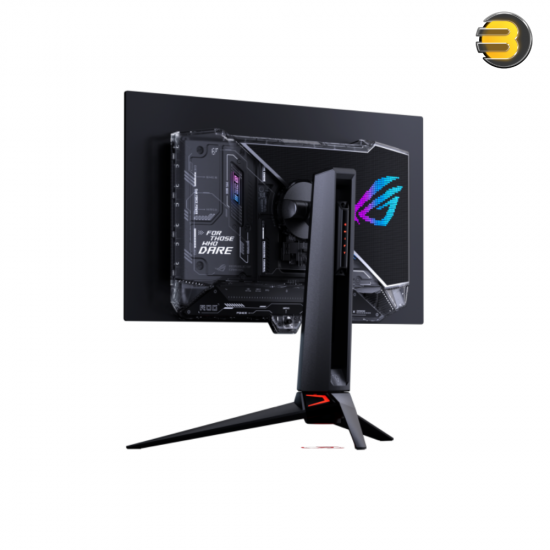ASUS ROG Swift OLED PG27UCWM 26.5" 4K 240Hz Tandem RGB OLED Gaming Monitor ASUS ROG Swift OLED PG27UCWM 26.5 inch 4K UHD gaming monitor with Tandem RGB OLED panel, 240Hz refresh rate, 0.03ms GTG response, DisplayPort 2.1 and USB-C 90W power delivery