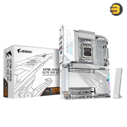GIGABYTE X870E AORUS ELITE X3D-ICE ATX Motherboard – AM5 & DDR5