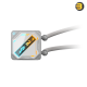 GIGABYTE GAMING 240 ICE AIO Liquid CPU Cooler White GIGABYTE GAMING 240 ICE All-In-One liquid CPU cooler with 2x 120mm ARGB fans, copper cold plate, aluminum radiator and pristine white ICE design
