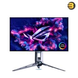 ASUS ROG Swift OLED PG27AQWP-W 27'' Gaming Monitor – QHD 540Hz / FHD 720Hz, 0.02ms, Tandem OLED, G-SYNC, DisplayHDR 500 True Black, DP 2.1