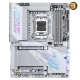 GIGABYTE X870E AORUS PRO X3D-ICE ATX AM5 DDR5 Motherboard GIGABYTE X870E AORUS PRO X3D-ICE ATX motherboard with AM5 socket, DDR5 slots, USB4 ports, Wi-Fi 7 and white ICE design