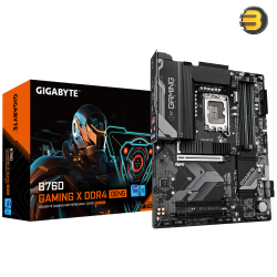 GIGABYTE B760 GAMING X DDR4 GEN5 ATX Motherboard – LGA1700 & DDR4 GIGABYTE B760 GAMING X DDR4 GEN5 ATX Motherboard – LGA1700 & DDR4