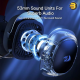Redragon H510 PRO Zeus Pro triple-mode gaming headset in black with virtual 7.1 surround sound, 2.4GHz/Bluetooth/USB-C connectivity, detachable ANC boom mic and RGB earcup lighting
