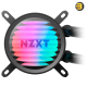 NZXT Kraken Core 360 RGB AIO liquid CPU cooler in matte black with copper cold plate, 19-LED RGB pump cap, and included F360 RGB Core single-frame fan