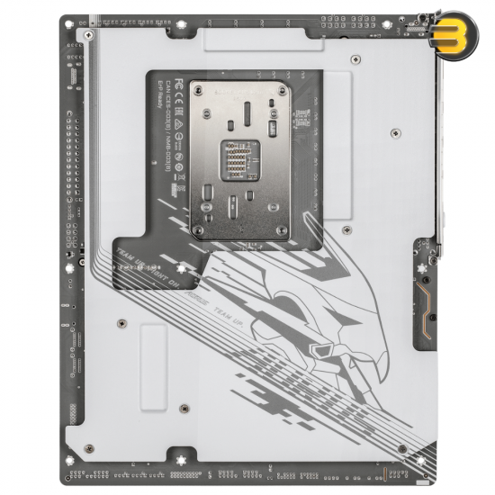 GIGABYTE X870E AORUS PRO X3D-ICE ATX AM5 DDR5 Motherboard GIGABYTE X870E AORUS PRO X3D-ICE ATX motherboard with AM5 socket, DDR5 slots, USB4 ports, Wi-Fi 7 and white ICE design