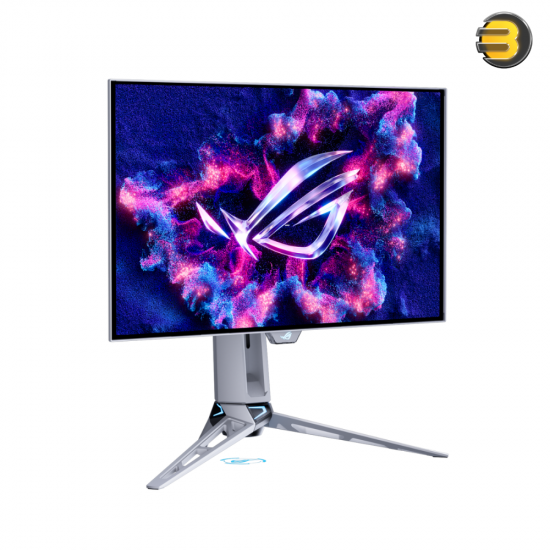 ASUS ROG Swift OLED PG27AQWP-W 27'' Gaming Monitor – QHD 540Hz / FHD 720Hz, 0.02ms, Tandem OLED, G-SYNC, DisplayHDR 500 True Black, DP 2.1