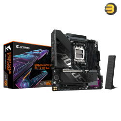 GIGABYTE B850M AORUS ELITE WIFI6E Micro ATX Motherboard – AM5 & DDR5 GIGABYTE B850M AORUS ELITE WIFI6E Micro ATX Motherboard – AM5 & DDR5