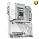 GIGABYTE X870E AORUS ELITE X3D-ICE ATX AM5 DDR5 Motherboard GIGABYTE X870E AORUS ELITE X3D-ICE ATX motherboard with AM5 socket, DDR5 slots, USB4 ports, Wi-Fi 7 and white ICE design