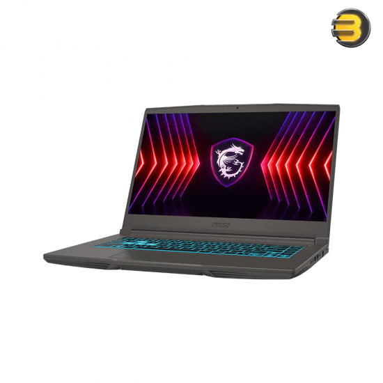 MSI Thin 15 B13VE 15.6" FHD 144Hz Gaming Laptop Cosmos Grey MSI Thin 15 B13VE gaming laptop in Cosmos Grey with 15.6-inch FHD 144Hz IPS display, Intel Core i7-13620H and NVIDIA RTX 4050 6GB GDDR6