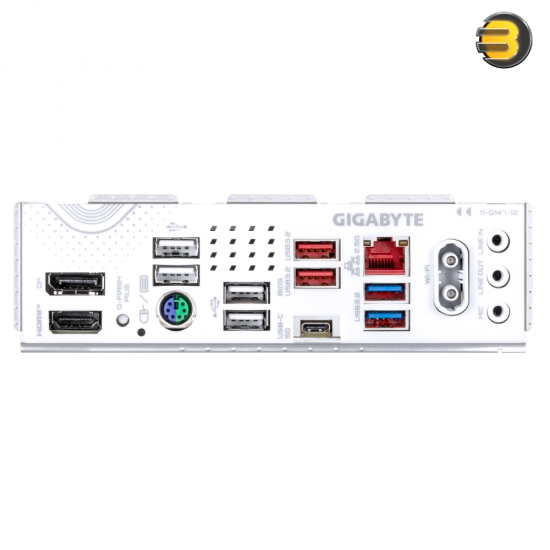 GIGABYTE B850 EAGLE WIFI7 ICE ATX motherboard with AM5 socket, DDR5 slots, Wi-Fi 7 and pristine white ICE design