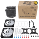 Thermalright Phantom Spirit 120 SE ARGB Dual-Tower CPU Cooler — 7x6mm Heatpipes, Dual 120mm S-FDB PWM Fans, 1500RPM, 66.17CFM, 25.6dBA, 280W TDP, ARGB 3-Pin 5V, Nickel-Plated Copper Base, Intel LGA1700/1200/115X, AMD AM4/AM5 Compatible, Black