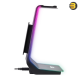 Thermaltake Argent HS1 RGB Gaming Headset Stand with 3.5mm AUX and 2 USB Ports, Aluminum Headphone Holder Hanger Rack, sync Lighting Effects TT RGB Plus Products