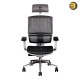 Thermaltake Cyberchair E500 Mesh Cushion Aluminum Framework Headrest/Seat Depth/Seat Height/4-Directional Armrest Adjustable Ergonomic Gaming Chair